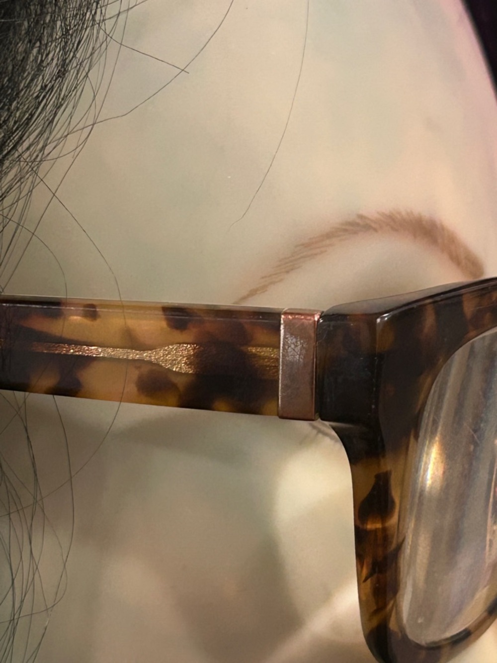 Juicy Couture Tortoiseshell Cat-Eye Glasses Frame only - Picture 4 of 11